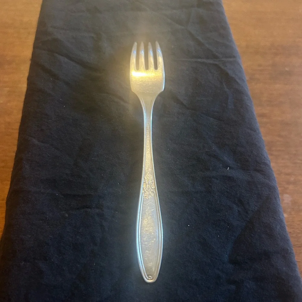 Princess / Lady Doris Silver Plated Fork 7.5 Inches
